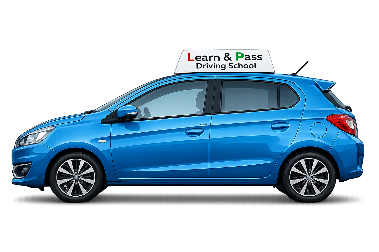 George's Learn & Pass driving school car